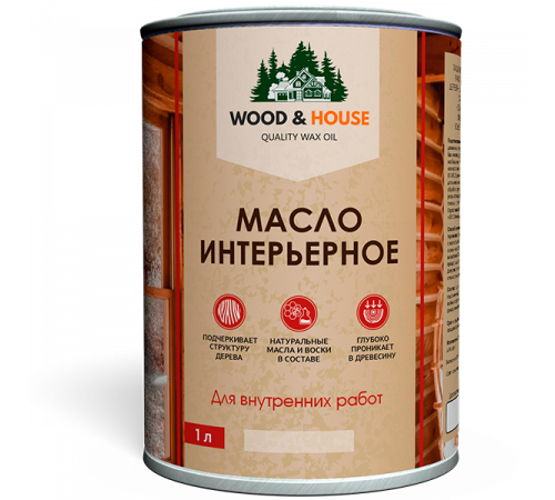 Заказать МАСЛО ИНТЕРЬЕРНОЕ WOOD & HOUSE в Новокуйбышевске, Самарская область